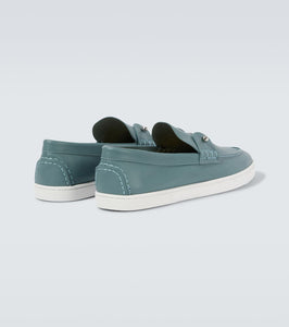 Christian Louboutin Chambeliboat leather boat shoes