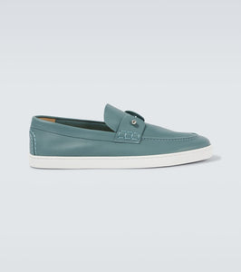 Christian Louboutin Chambeliboat leather boat shoes