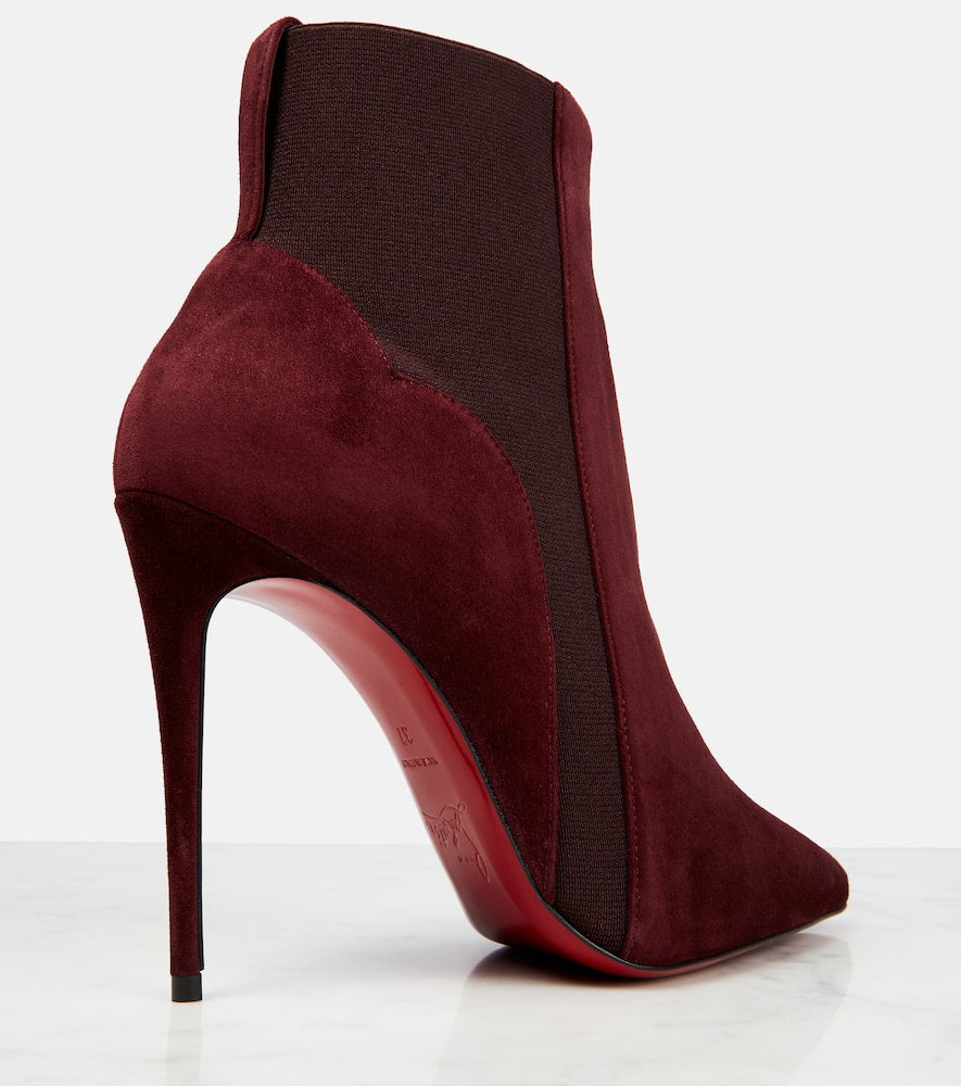 Christian Louboutin Chelsea Chick suede ankle boots