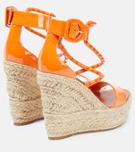 Christian Louboutin Chocazeppa 120 embellished wedge sandals