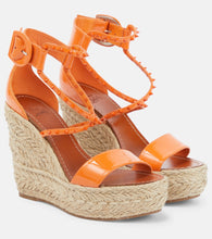 Christian Louboutin Chocazeppa 120 embellished wedge sandals - Christian Louboutin Chocazeppa 120 缀饰坡跟凉鞋