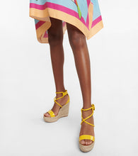 Christian Louboutin Chocazeppa Spikes 120 espadrille wedges