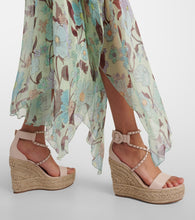 Christian Louboutin Chocazeppa Spikes 120 espadrille wedges