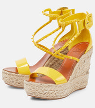 Christian Louboutin Chocazeppa Spikes 120 espadrille wedges