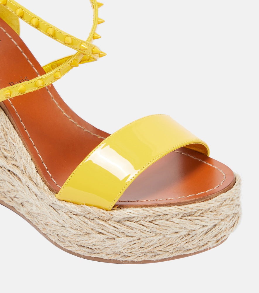 Christian Louboutin Chocazeppa Spikes 120 espadrille wedges