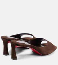 Christian Louboutin Condora 55 suede mules