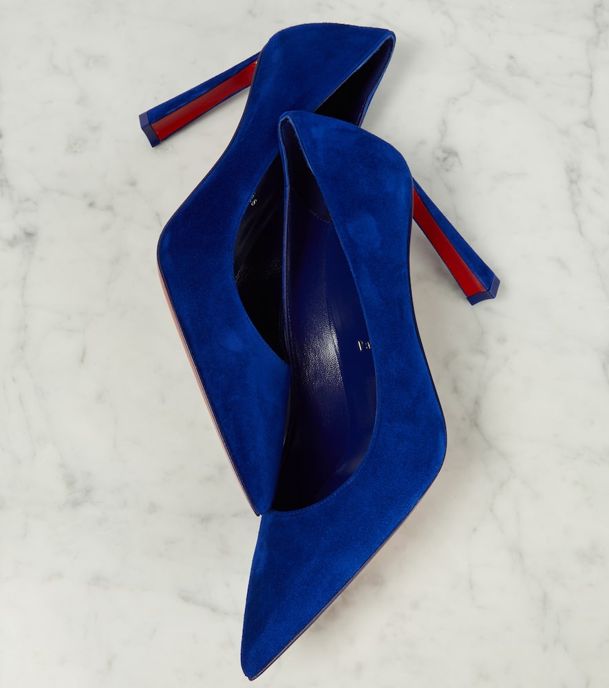 Christian Louboutin Condora 85 suede pumps