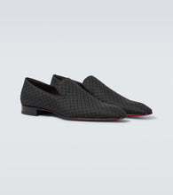 Christian Louboutin Dandelion jacquard loafers