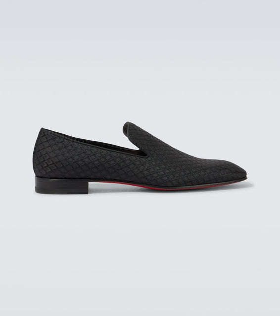 Christian Louboutin Dandelion jacquard loafers
