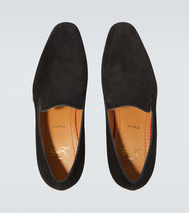 Christian Louboutin Dandelion suede loafers