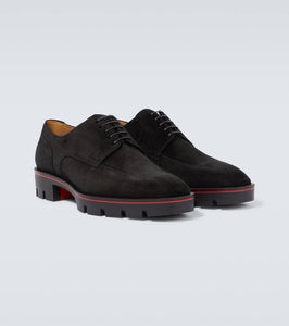 Christian Louboutin Davisol suede Derby shoes