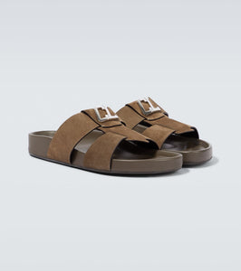 Christian Louboutin Dhabubizz suede sandals