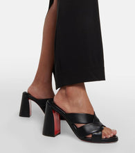 Christian Louboutin Dispo Club leather mules