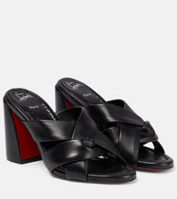 Christian Louboutin Dispo Club leather mules