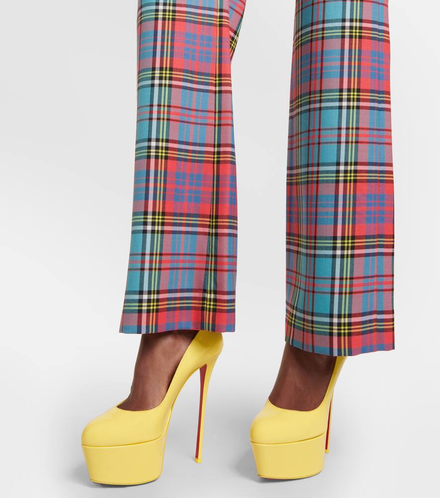 Christian Louboutin Dolly Alta patent leather platform pumps