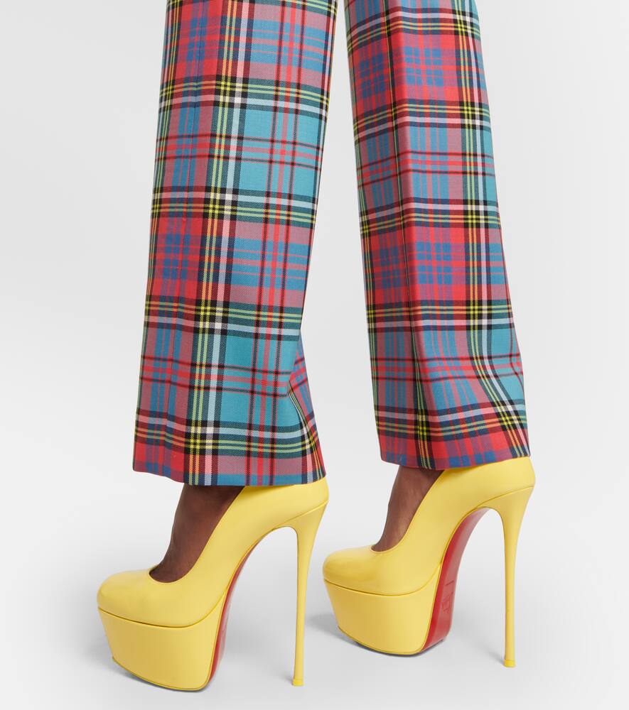 Christian Louboutin Dolly Alta patent leather platform pumps