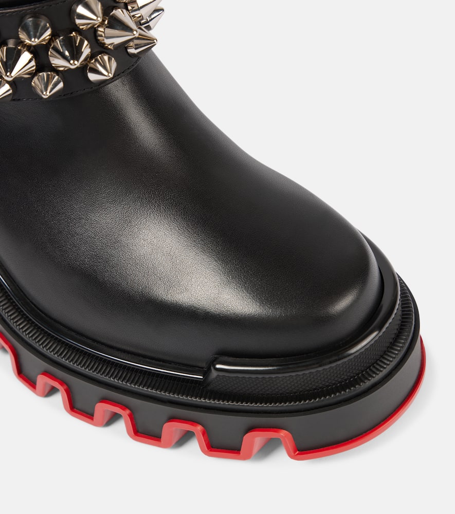 Christian Louboutin Dune Bike leather ankle boots