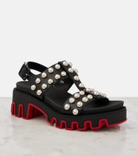 Christian Louboutin Duniclou studded leather sandals