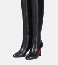 Christian Louboutin Eleonor Botta 85 leather knee-high boots