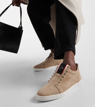 Christian Louboutin Fav Fique A Vontade suede sneakers