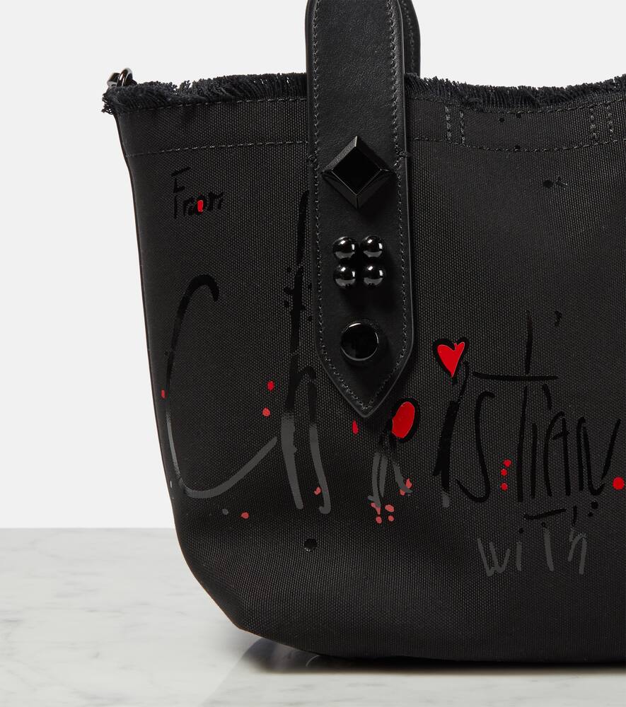 Christian Louboutin Frangibus Small printed canvas tote bag