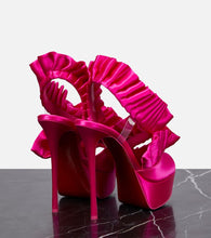 Christian Louboutin Froufrou Alta 150 satin sandals