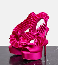 Christian Louboutin Froufrou Alta 150 satin sandals