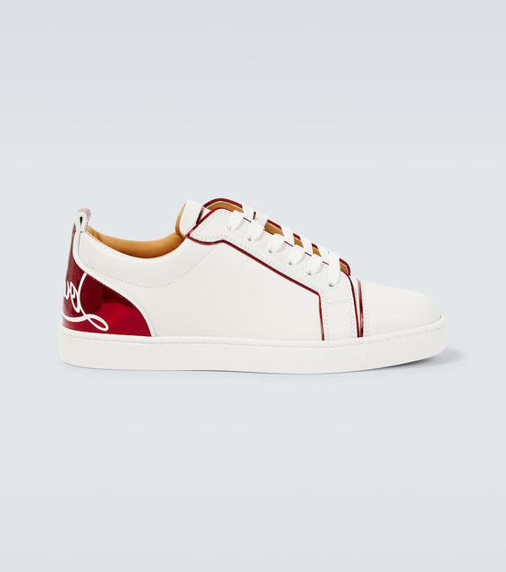 Christian Louboutin Fun Louis Junior leather sneakers