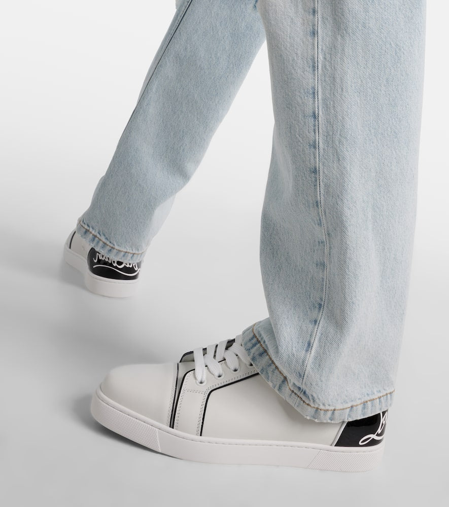 Christian Louboutin Fun Vieira leather sneakers