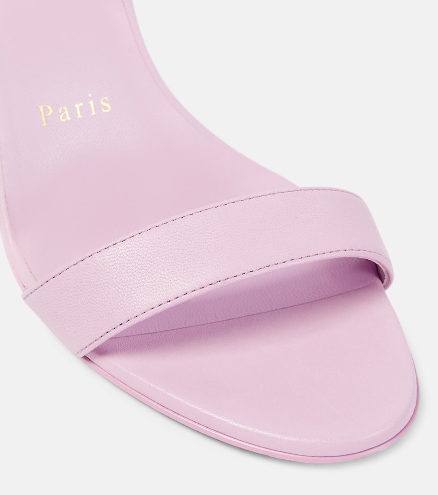 Christian Louboutin Ginko Girl leather sandals