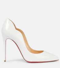 Christian Louboutin Hot Chick 100 patent leather pumps