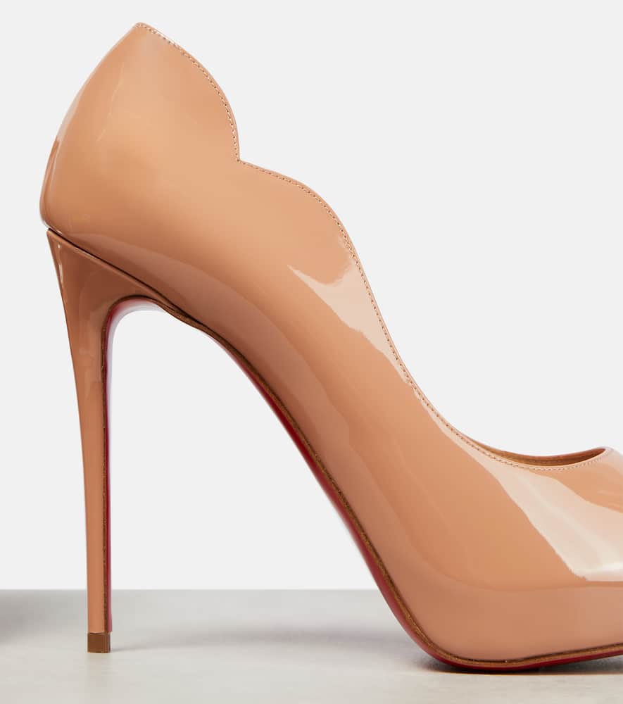 Christian Louboutin Hot Chick Alta patent leather pumps
