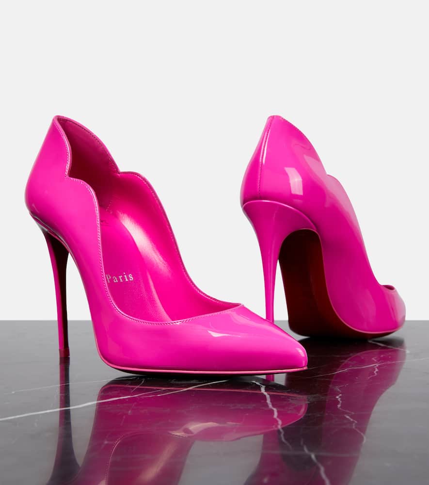 Christian Louboutin Hot Chick patent leather pumps