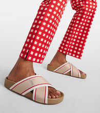 Christian Louboutin Hot Cross Bizz ribbon sandals