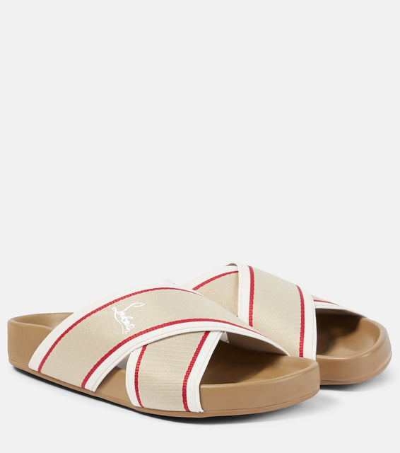 Christian Louboutin Hot Cross Bizz ribbon sandals