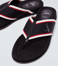 Christian Louboutin Hot Cross slides