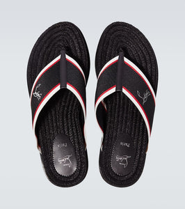 Christian Louboutin Hot Cross slides