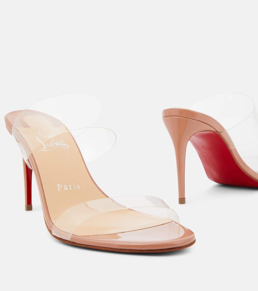 Christian Louboutin Just Nothing 85 TPU sandals