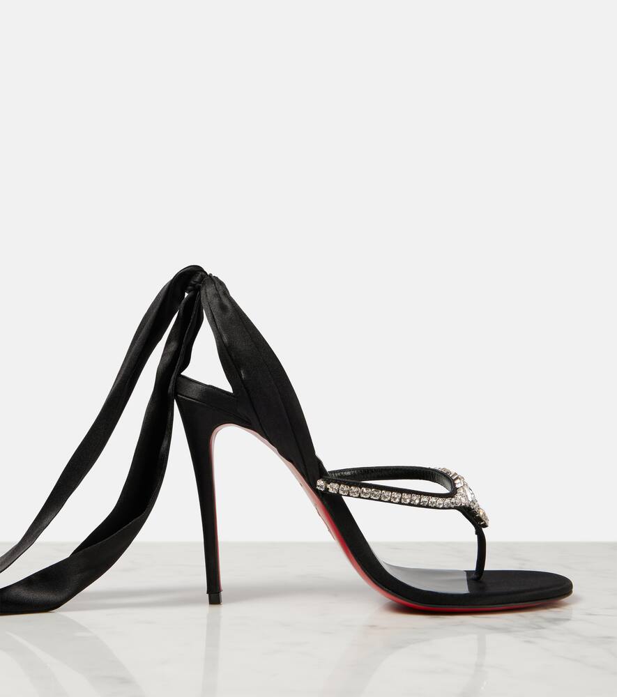 Christian Louboutin Just Queen Du Desert embellished sandals
