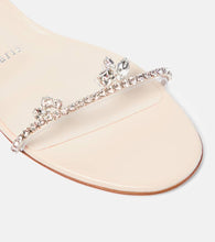 Christian Louboutin Just Queenie leather and PVC sandals