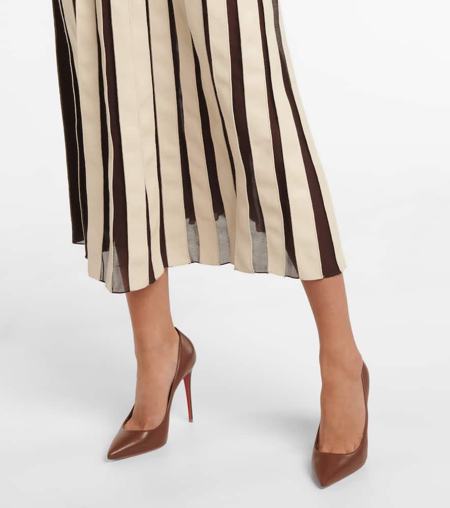Christian Louboutin Kate 100 leather pumps