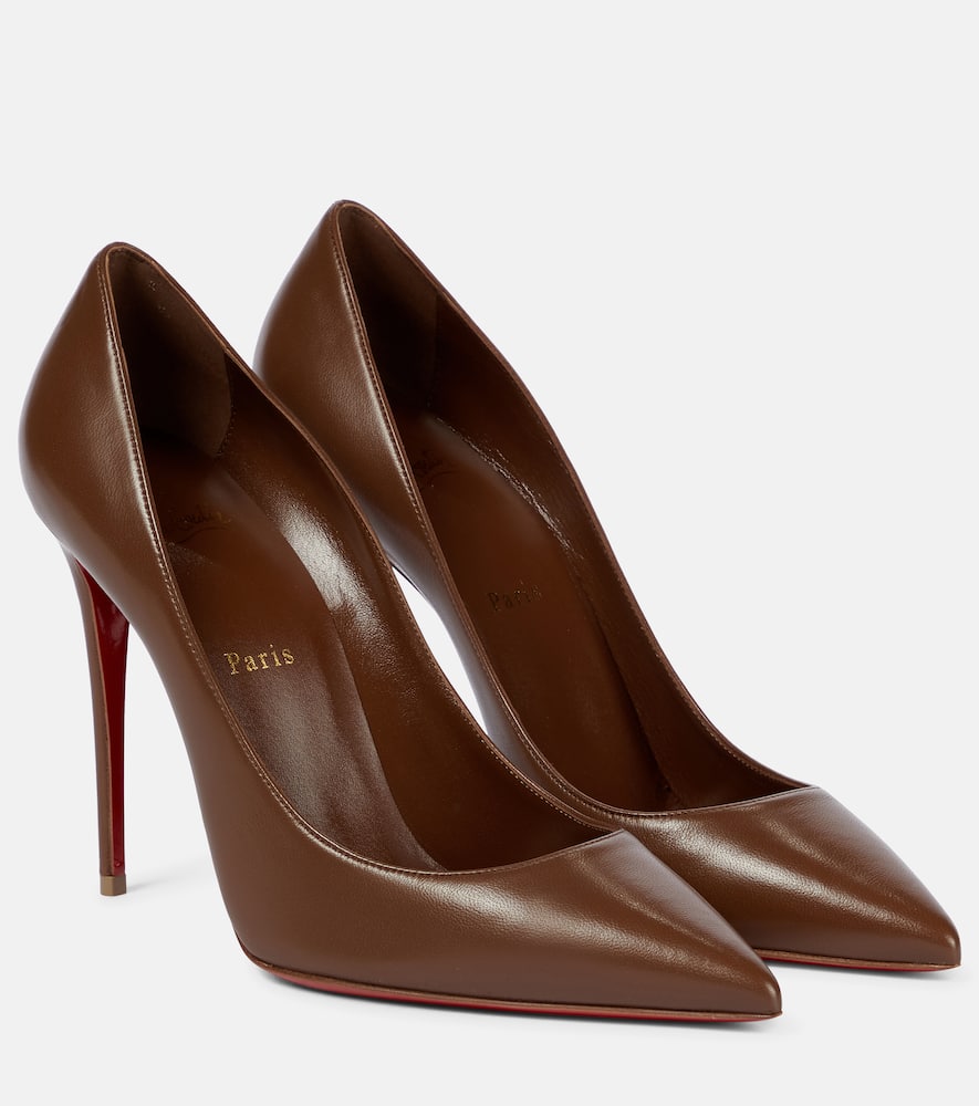 Christian Louboutin Kate 100 leather pumps