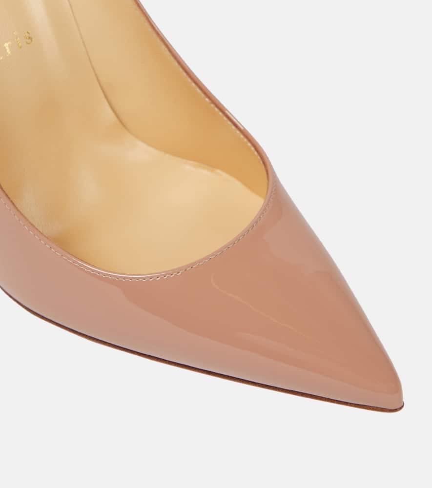 Christian Louboutin Kate 100 patent leather pumps