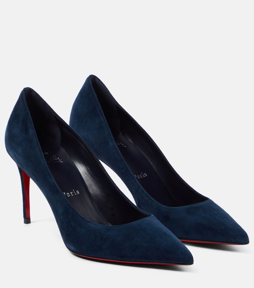 Christian Louboutin Kate 85 suede pumps - Christian Louboutin Kate 85 麂皮高跟鞋