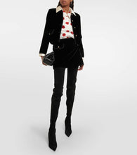 Christian Louboutin Kate Botta 85 suede over-the-knee boots