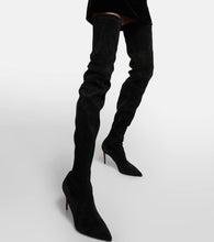 Christian Louboutin Kate Botta 85 suede over-the-knee boots