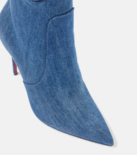 Christian Louboutin Kate Botta Alta 100 denim over-the-knee boots