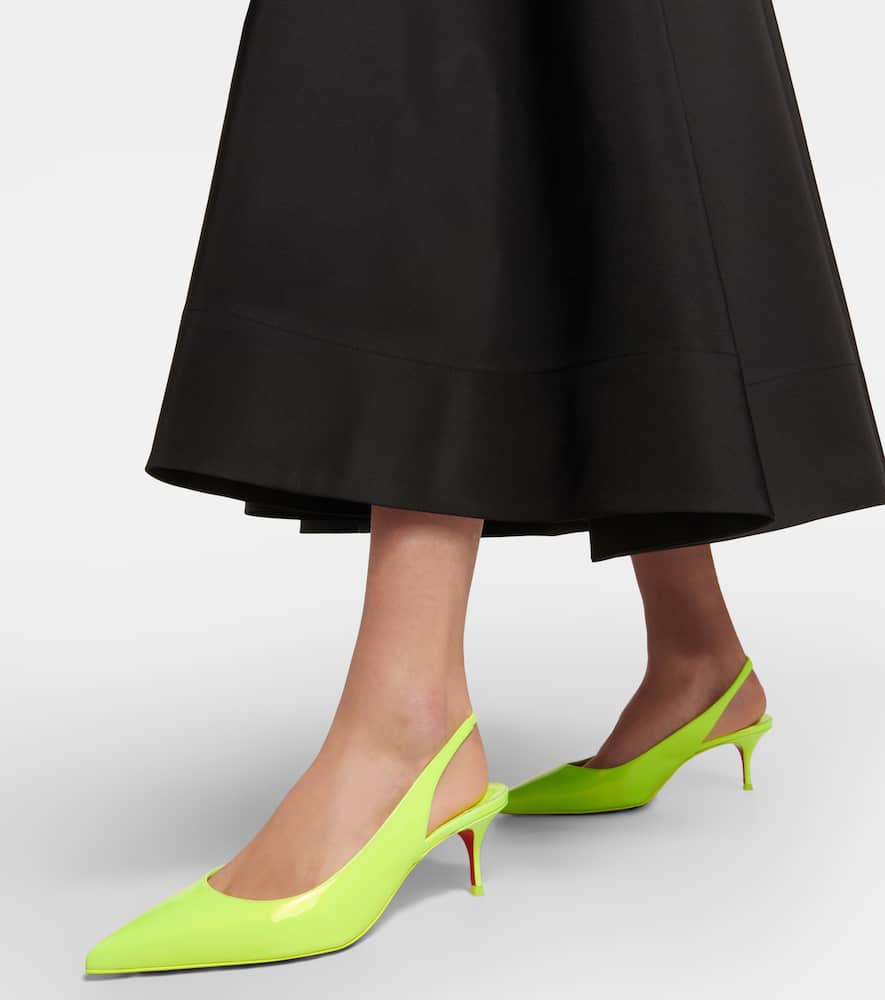 Christian Louboutin Kate Sling 55 leather slingback pumps