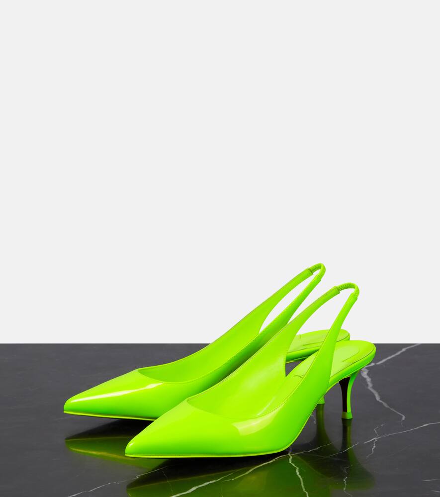 Christian Louboutin Kate Sling 55 leather slingback pumps