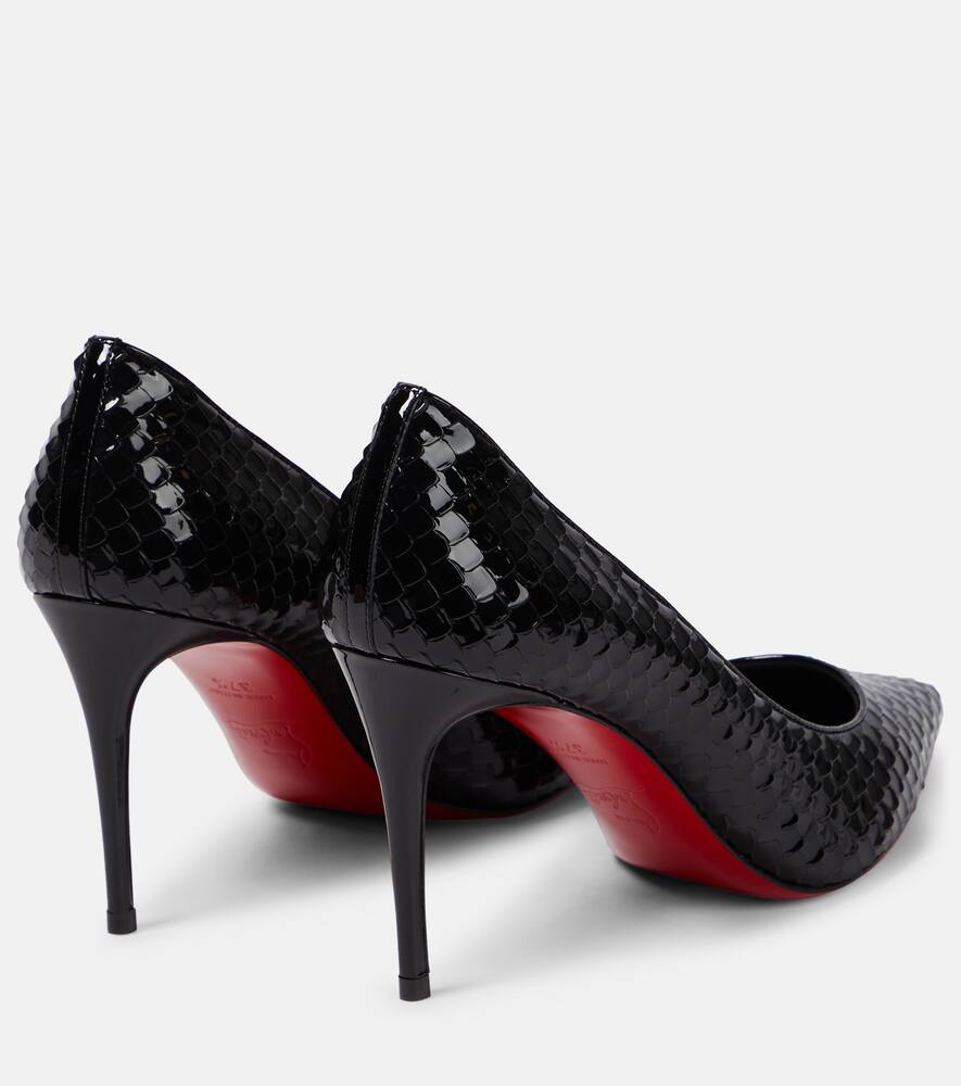 Christian Louboutin Kate embossed leather pumps